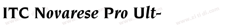 ITC Novarese Pro Ult字体转换 ITC Novarese Pro Ult字体转换